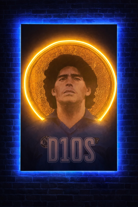 San Maradona neon Led